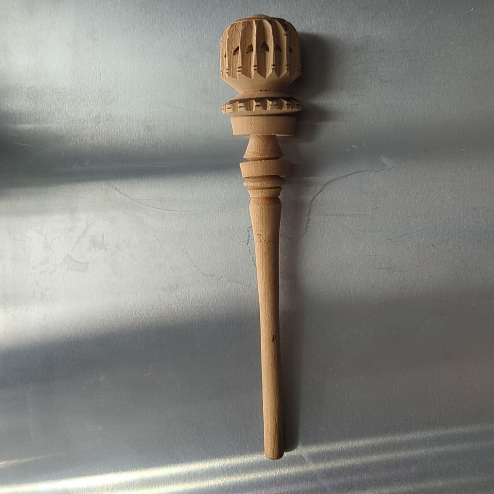 Handmade molinillo from Mexico
